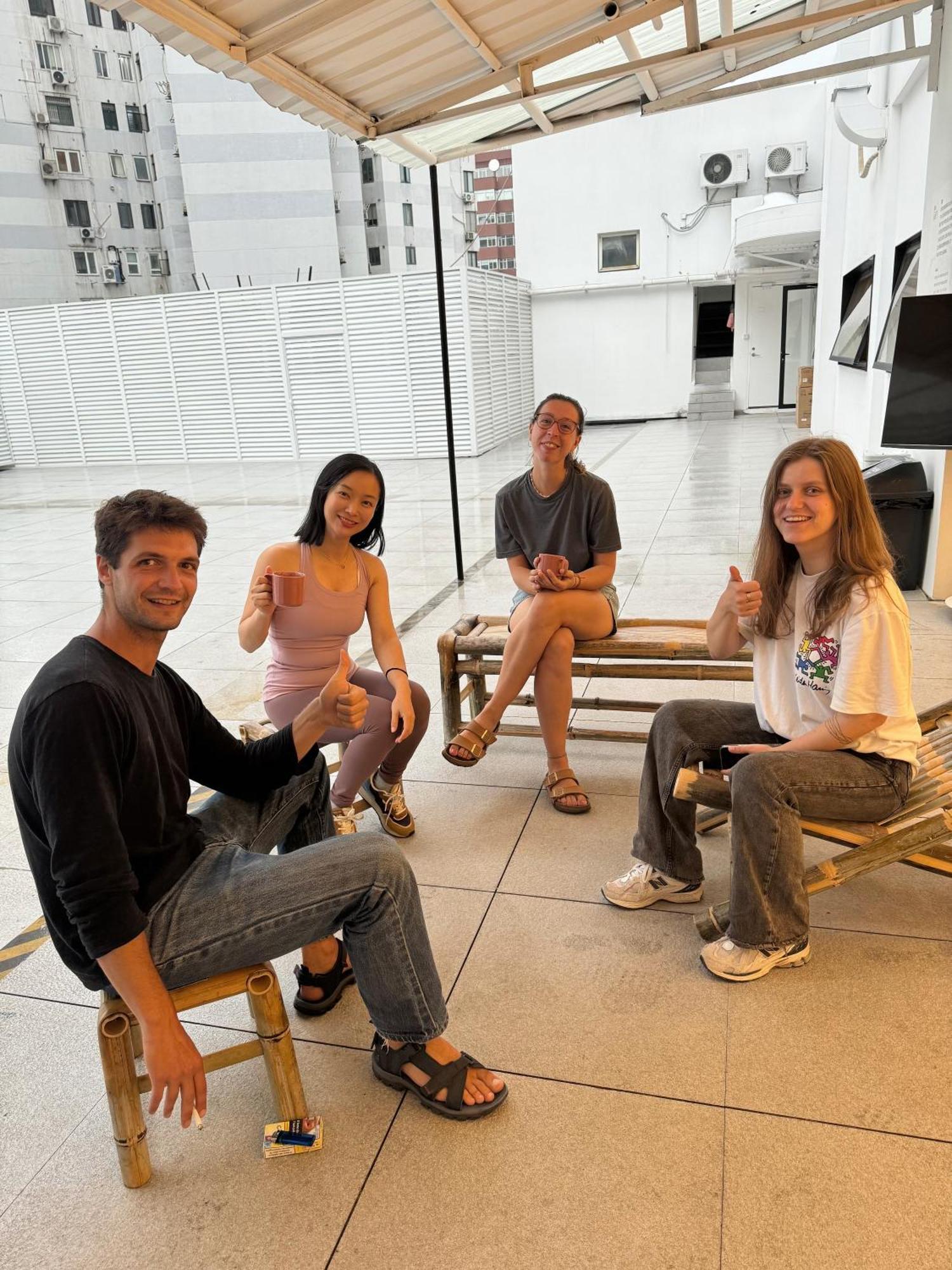 שנגחאי Hi Cozy International Youth Hostel East Nanjing Road & The Bund - Free Gym מראה חיצוני תמונה